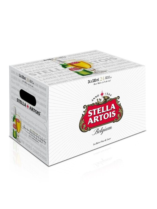 Stella Artois 33cl Glass Btls Case x 24 (incl BCRS Deposit)